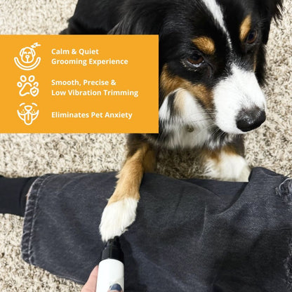 Silent Groom Pro - Electric Dog Nail Clippers