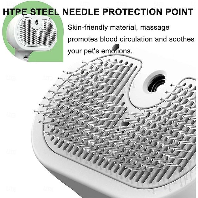 Pet Grooming Brush Steamer