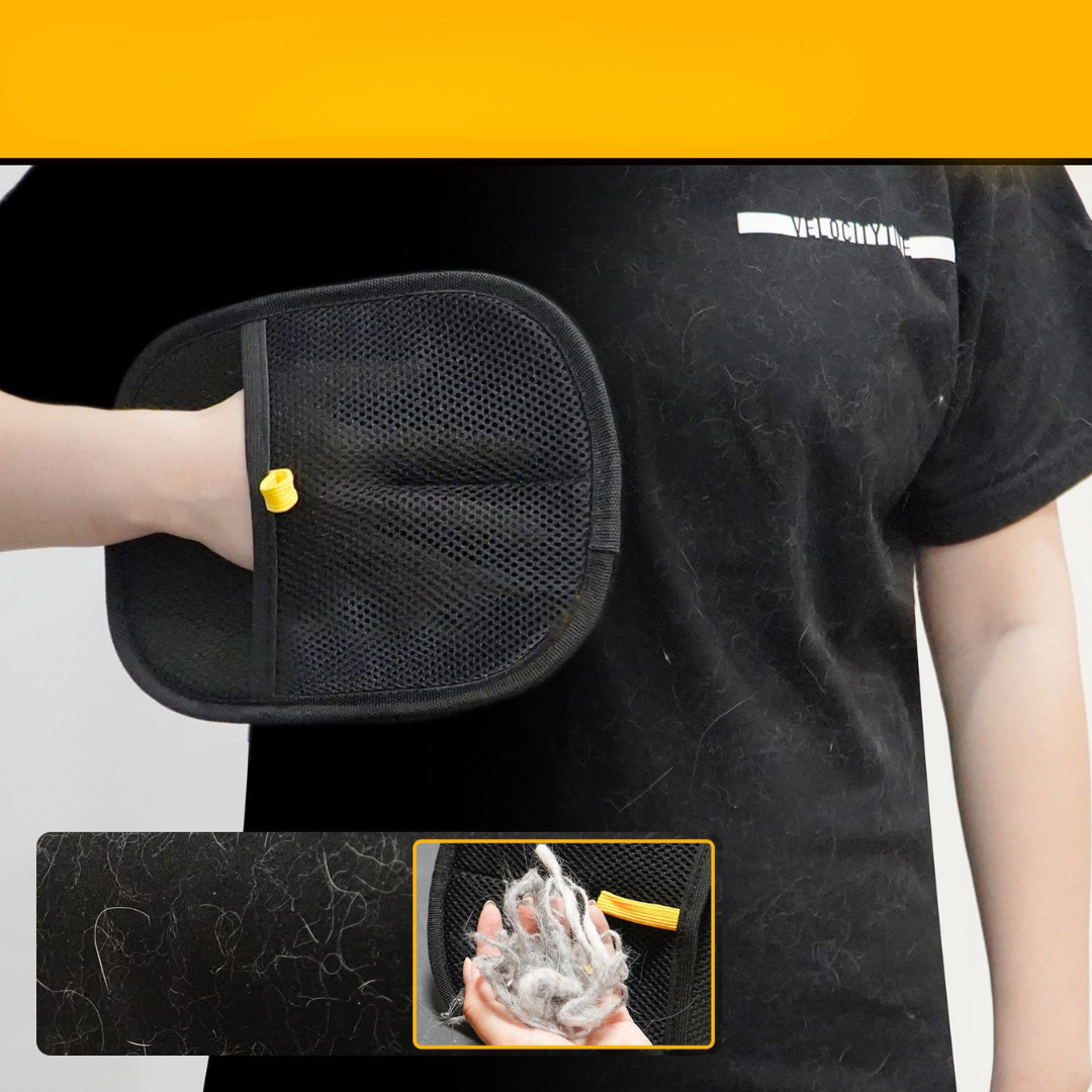 Pfotenglanz™ Haarentferner Handschuh für Katzen & Hunde
