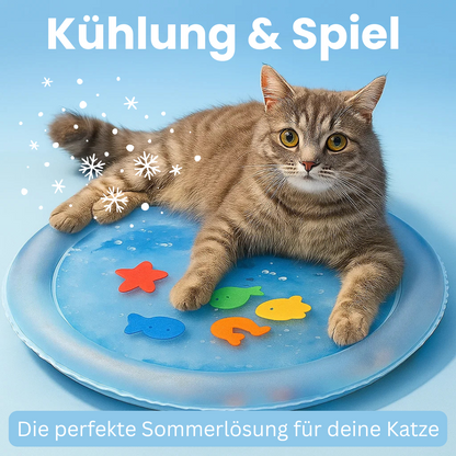 Katzen spiel & kühl Wassermatte